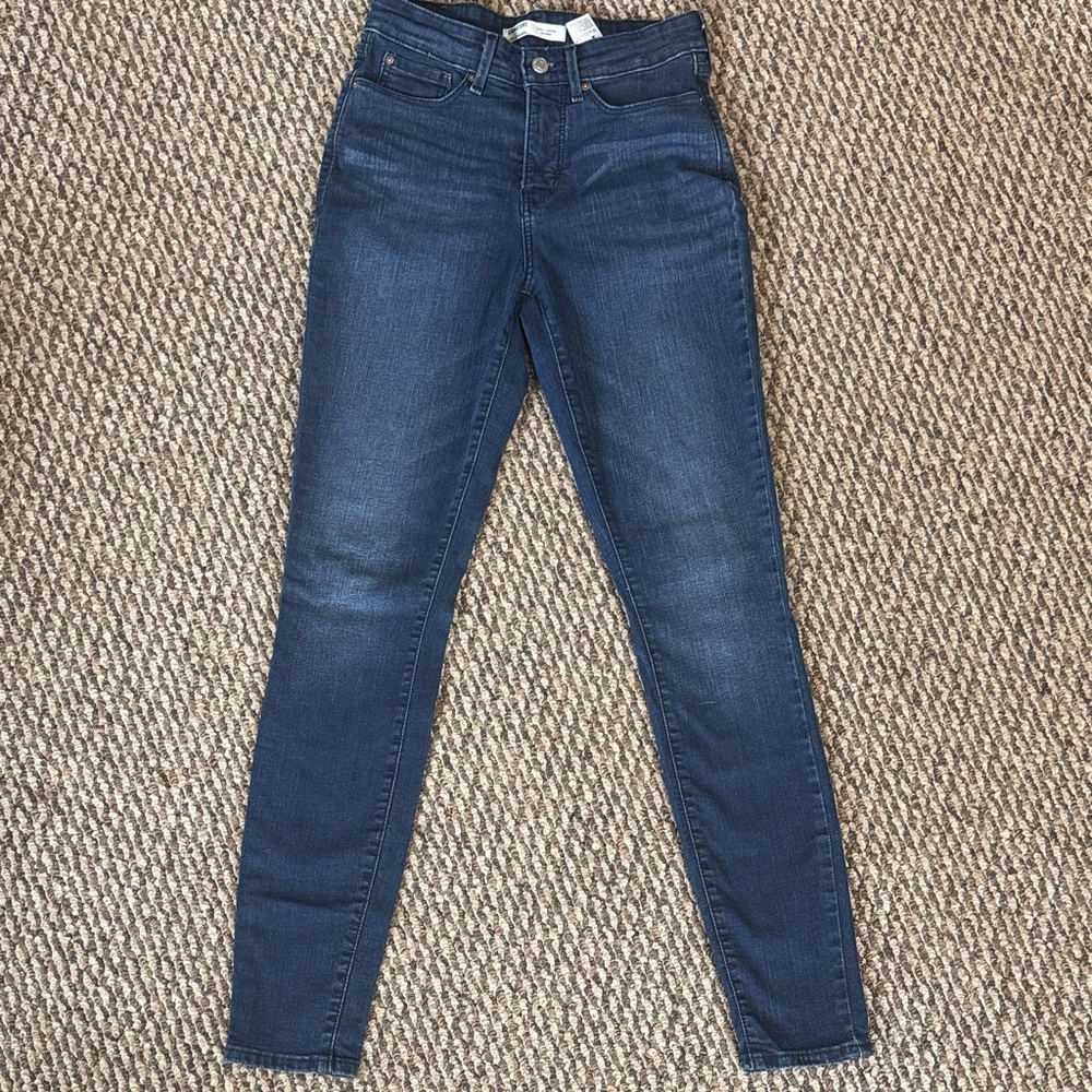 Signature by Levi Strauss Dark Blue Skinny Jeans